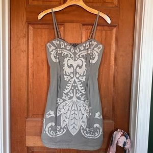 Love 21 Beaded Embroidered Dress